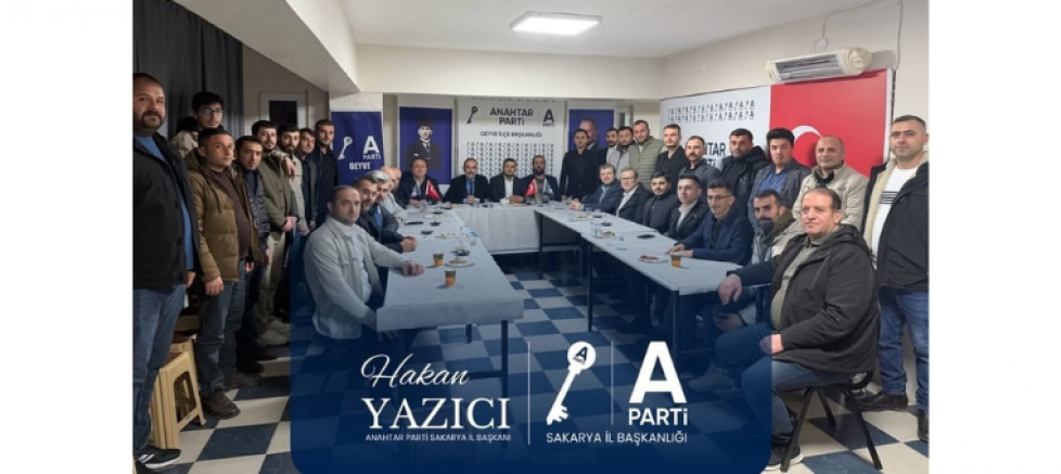 Hakan Yazıcı: Sakarya’da teşkilatımızı güçlendirerek yolumuza devam ediyoruz.  - GÜNDEM - İnternetin Ajansı
