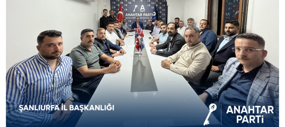 Metin Baydar: Şanlıurfa’da Anahtar Parti Ortak Akılla Yol Haritasını Güçlendiriyor - GÜNDEM - İnternetin Ajansı