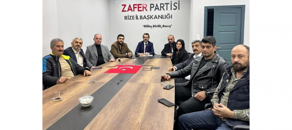 ZAFER PARTİSİ RİZE İL BAŞKANI HÜSEYİN KARAMAN: “RİZE’NİN GELECEĞİ İÇİN KARARLILIKLA ÇALIŞIYORUZ” - GÜNDEM - İnternetin Ajansı
